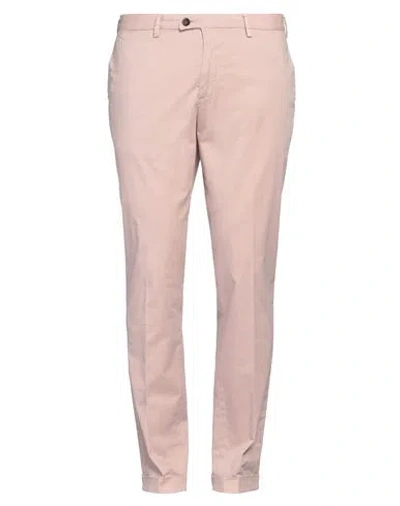 DEVORE INCIPIT DEVORE INCIPIT MAN PANTS LIGHT PINK SIZE 38 COTTON, ELASTANE