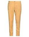 Devore Incipit Man Pants Marigold Size 38 Wool, Polyester, Elastane In Orange