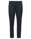 Devore Incipit Man Pants Midnight Blue Size 38 Cotton, Elastane In Blue