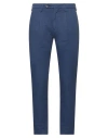 Devore Incipit Man Pants Midnight Blue Size 31 Cotton, Elastane