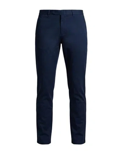 Devore Incipit Man Pants Midnight Blue Size 32 Cotton, Silk, Elastane