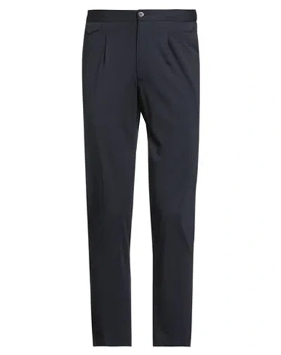 Devore Incipit Man Pants Midnight Blue Size 34 Viscose, Polyamide, Elastane