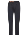 Devore Incipit Man Pants Midnight Blue Size 36 Cotton, Elastane In Blue