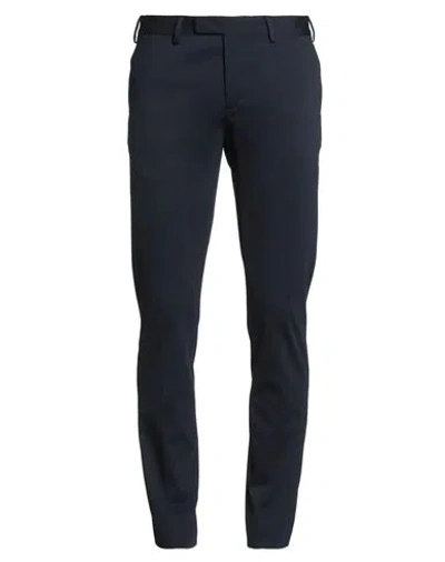 Devore Incipit Man Pants Midnight Blue Size 36 Cotton, Polyamide, Elastane In Black