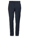 Devore Incipit Man Pants Midnight Blue Size 38 Wool, Polyester, Elastane In Blue