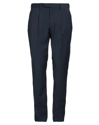 Devore Incipit Man Pants Midnight Blue Size 38 Wool, Polyester, Elastane