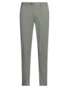 Devore Incipit Man Pants Sage Green Size 28 Wool, Elastane In Gray