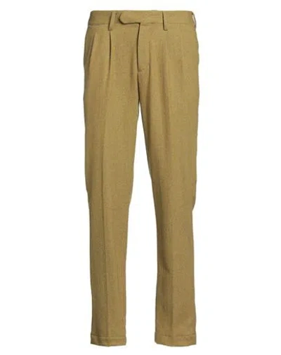 Devore Incipit Man Pants Military Green Size 28 Wool, Polyamide, Polyester, Elastane In Neutral