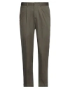 Devore Incipit Man Pants Military Green Size 30 Wool, Polyester, Elastane In Green