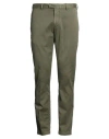 Devore Incipit Man Pants Military Green Size 34 Cotton, Elastane