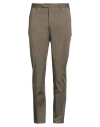 Devore Incipit Man Pants Military Green Size 38 Cotton, Elastane