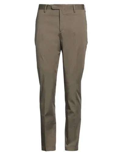 Devore Incipit Man Pants Military Green Size 38 Cotton, Elastane