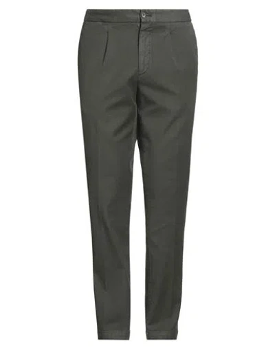Devore Incipit Man Pants Military Green Size 38 Cotton, Elastane