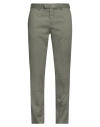 Devore Incipit Man Pants Military Green Size 38 Linen, Cotton, Elastane