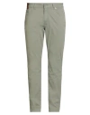 Devore Incipit Man Pants Military Green Size 40 Cotton, Elastane In Green