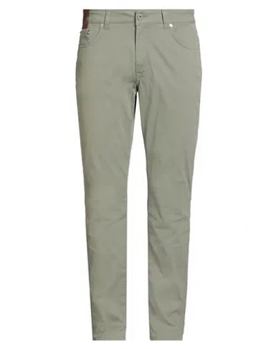 Devore Incipit Man Pants Military Green Size 40 Cotton, Elastane