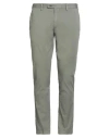 Devore Incipit Man Pants Military Green Size 40 Cotton, Silk, Elastane In Brown
