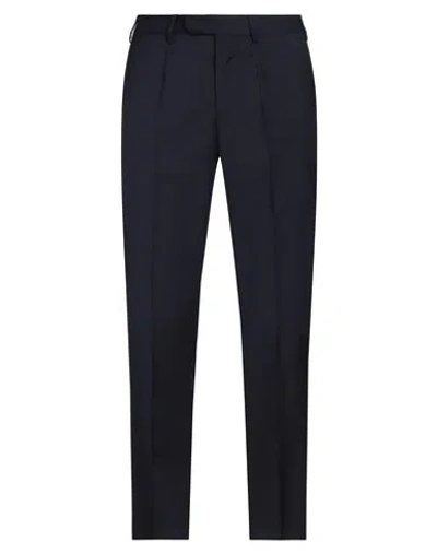 Devore Incipit Man Pants Navy Blue Size 32 Virgin Wool