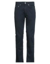 Devore Incipit Man Pants Navy Size 30 Cotton, Elastane In Blue