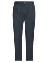 Devore Incipit Man Pants Navy Blue Size 34 Cotton