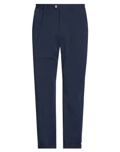 Devore Incipit Man Pants Navy Size 36 Polyamide, Elastane In Blue