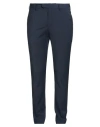 Devore Incipit Man Pants Navy Size 36 Wool, Polyester, Elastane In Blue