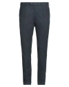 Devore Incipit Man Pants Navy Size 38 Cotton, Elastane