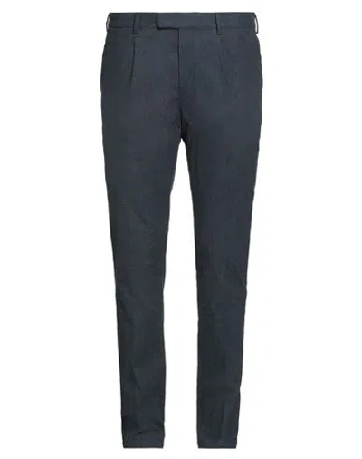 DEVORE INCIPIT DEVORE INCIPIT MAN PANTS NAVY SIZE 38 COTTON, ELASTANE