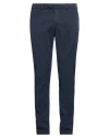 Devore Incipit Man Pants Navy Size 40 Tencel, Cotton, Elastane In Blue
