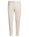 Devore Incipit Man Pants Off White Size 40 Cotton, Elastane