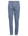 Devore Incipit Man Pants Pastel Blue Size 34 Cotton, Polyester