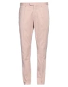 Devore Incipit Man Pants Pink Size 38 Cotton, Silk, Elastane