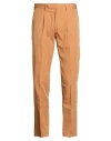 Devore Incipit Man Pants Rust Size 38 Cotton, Polyamide In Brown