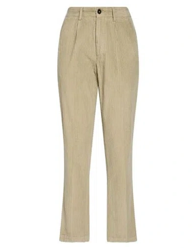 Devore Incipit Man Pants Sage Green Size 30 Cotton, Elastane In Neutral
