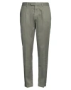 Devore Incipit Man Pants Sage Green Size 36 Linen, Cotton, Elastane