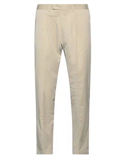 Devore Incipit Man Pants Sage Green Size 40 Cotton