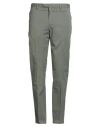 Devore Incipit Man Pants Sage Green Size 38 Cotton, Elastane