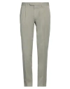 Devore Incipit Man Pants Sage Green Size 36 Cotton, Silk, Elastane