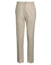Devore Incipit Man Pants Sand Size 30 Virgin Wool
