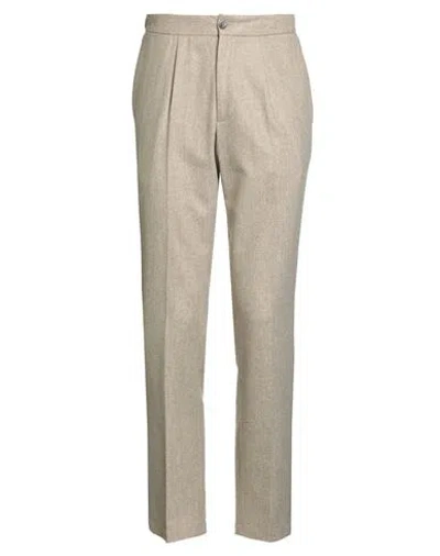 Devore Incipit Man Pants Sand Size 30 Virgin Wool
