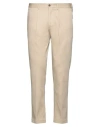 Devore Incipit Man Pants Sand Size 30 Wool, Polyester, Elastane In Beige