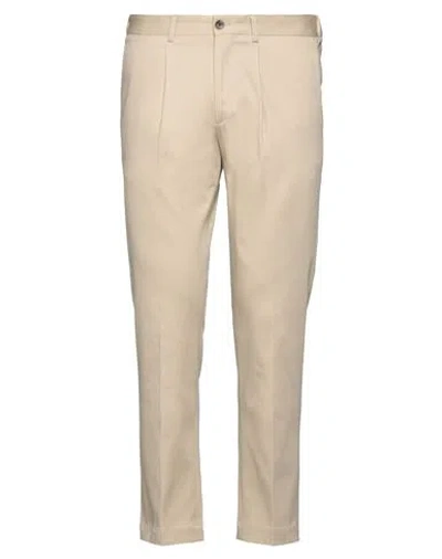 Devore Incipit Man Pants Sand Size 30 Wool, Polyester, Elastane In Beige