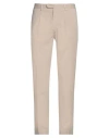 Devore Incipit Man Pants Sand Size 38 Cotton, Silk, Elastane In Beige