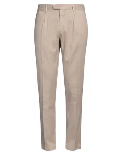 Devore Incipit Man Pants Sand Size 30 Linen, Cotton, Elastane In Beige