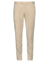 Devore Incipit Man Pants Sand Size 38 Cotton, Silk, Elastane In Beige
