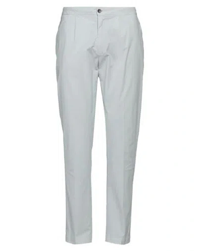 Devore Incipit Man Pants Sky Blue Size 36 Cotton, Elastane