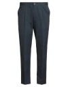 Devore Incipit Man Pants Slate Blue Size 40 Cotton