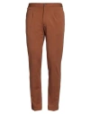 Devore Incipit Man Pants Tan Size 42 Viscose, Polyamide, Elastane