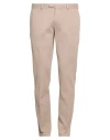 Devore Incipit Man Pants Taupe Size 36 Cotton, Elastane In Neutral