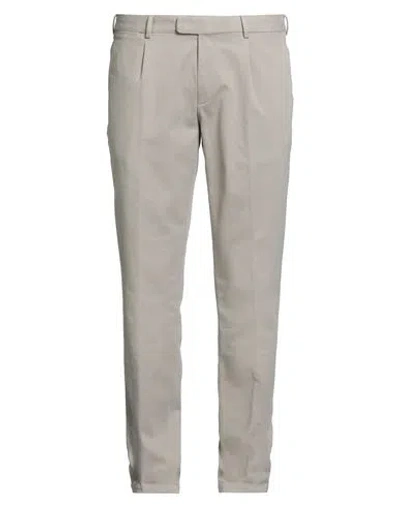 Devore Incipit Man Pants Taupe Size 38 Cotton, Elastane